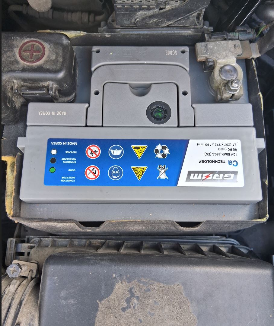 Akumulator zamontowany w Kia Soul 1.6 GDI benzyna 2010